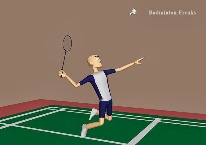 The badminton grip